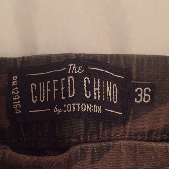 💝Men’s Cotton-On Cuffed Chino - Picture 3 of 4